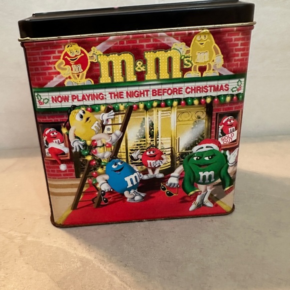M&M’s Christmas village tin Series 1998 Night Before Christmas #07 Limited - Picture 3 of 7